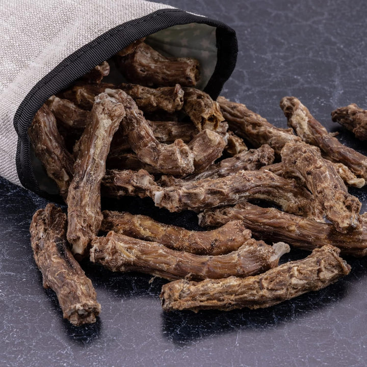 naftie Kausnacks Hühnerhälse getrocknet - für artige Hunde - Vitamine Proteine Calcium - Kauartikel