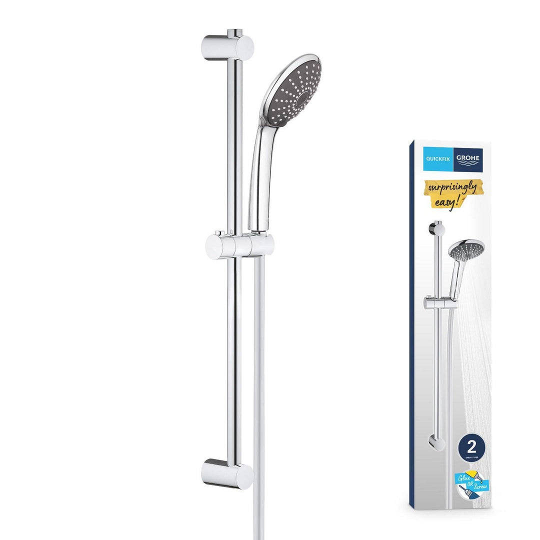 GROHE Vitalio Joy eco Brausegarnitur 1 Strahlart mit Dimmer 27326000, mit Dimmer
