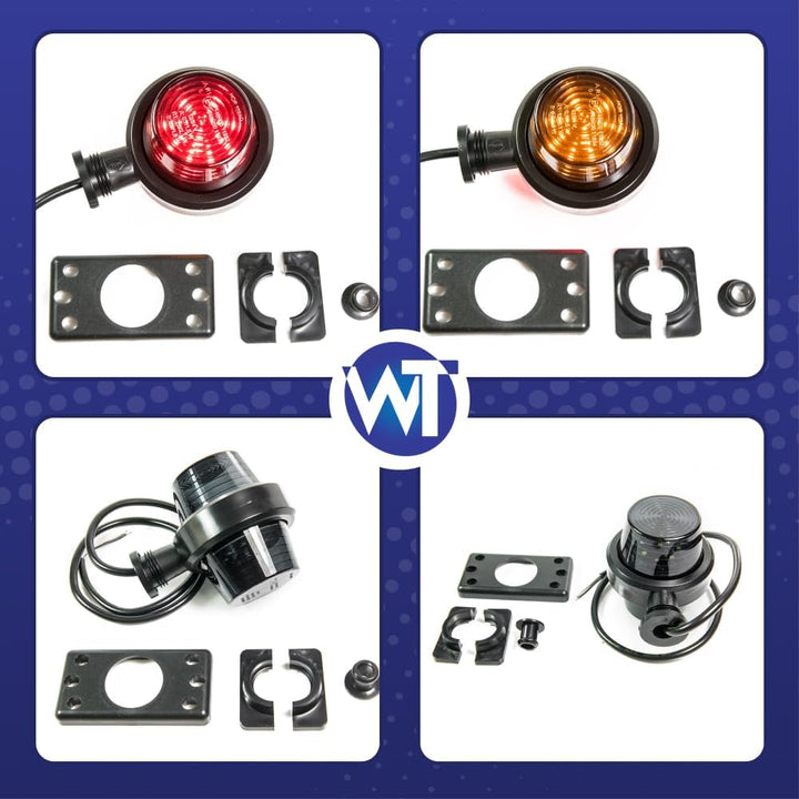 Web Truck Umrissleuchte Begrenzungsleuchte Old school Tuning DARK Graphite Hängend Positionsleuchte
