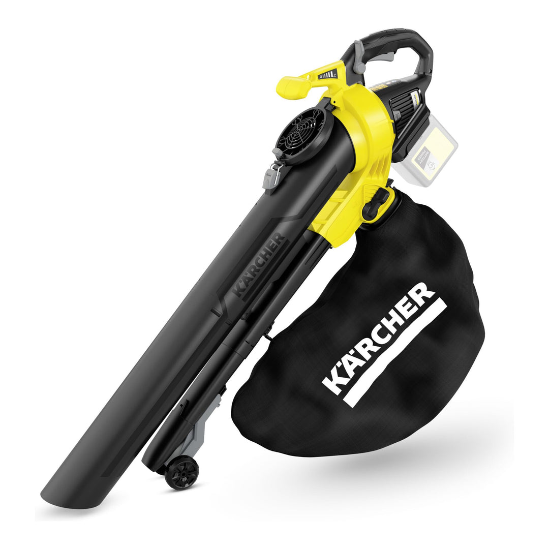 Kärcher 36 V Akku-Laubbläser und Laubsauger BLV 36-240 Battery, mit Mulchfunktion, Luftgeschwindigke