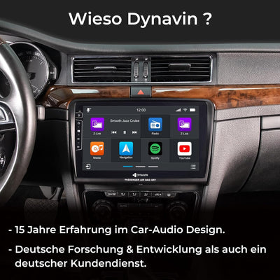 DYNAVIN Android Autoradio Navi für Skoda Superb 2008-2015, mit 4 * 100W DSP Verstärker | DAB+ Radio;