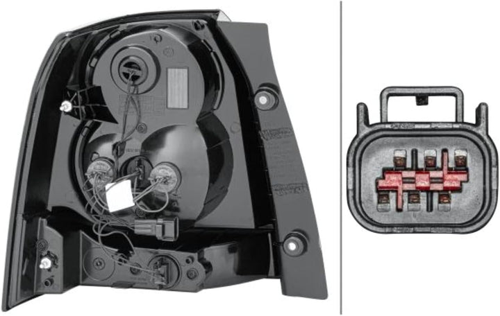 HELLA 2VP 354 814-021 Heckleuchte - LED - ECE/CCC - rechts, Rechts