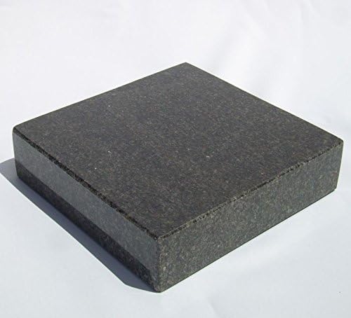 designgrab Design small Grablampe mit Vase und 2 Stück Sockel aus Granit Nero Impala/Astor anthrazit