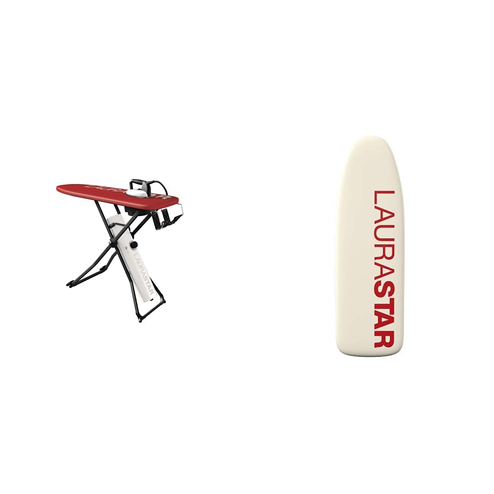 Laurastar GO+, Rot & Bügeltischbezug Mycover beige Bundle mit Bügeltischbezug Mycover beige, Bundle