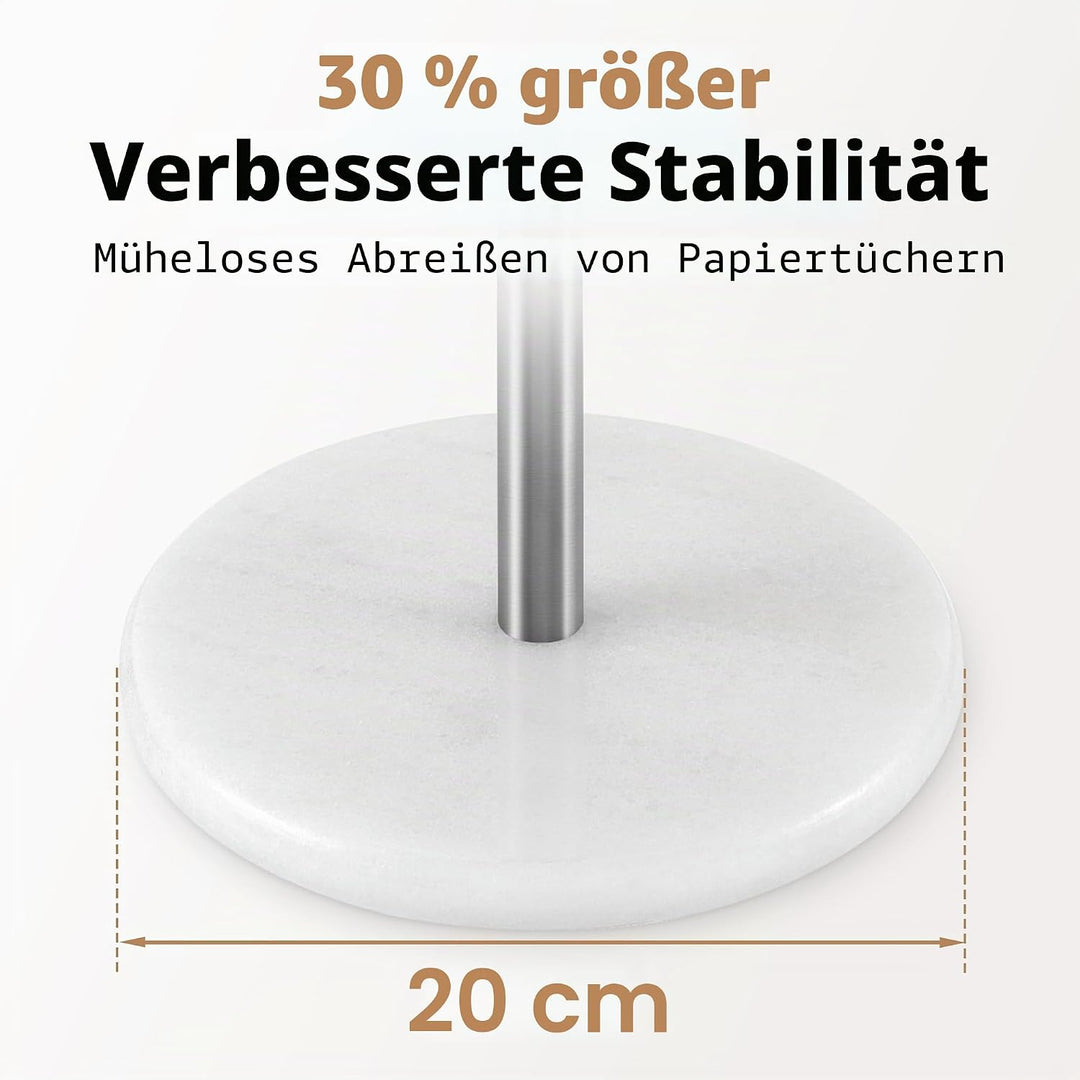 KES Küchenpapierhalter Stehend Papierrollenhalter Papierhalter Küchenrollenhalter Edelstahl SUS304 K