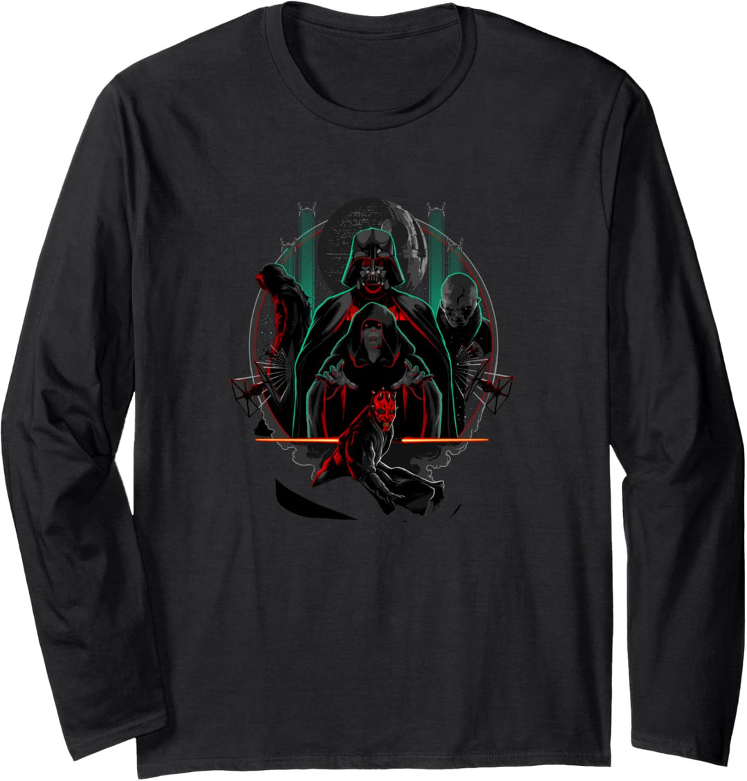 Star Wars Group Shot Sith Lords Poster Langarmshirt