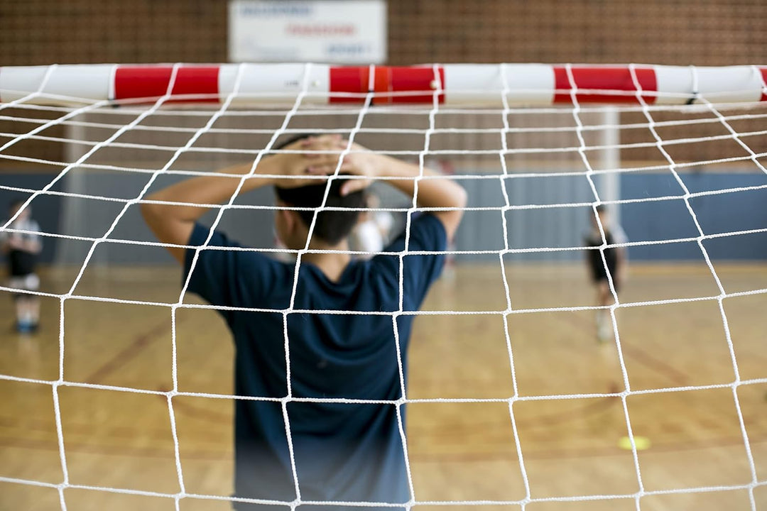 POWERSHOT Handball- und Beachhandball-Tornetz - 3mm - Ideal für das Handballtraining Fussball/Handba
