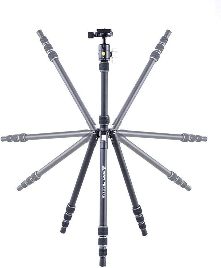 Vanguard Vesta TB 204AB Reisestativ, Schwarz, VESTA TB 204AB
