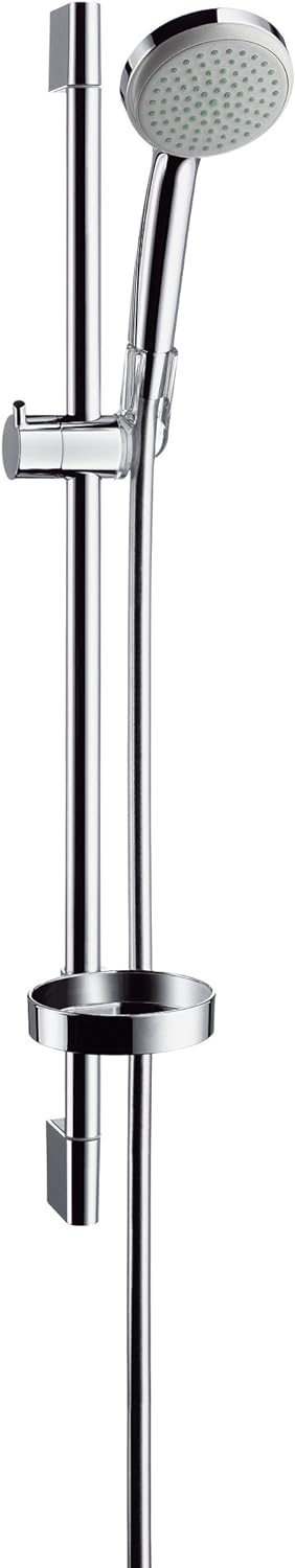 hansgrohe Croma 100 Duschset 0,65m, Chrom Chrom 0,65m Set 1 Strahlart, Chrom 0,65m Set 1 Strahlart