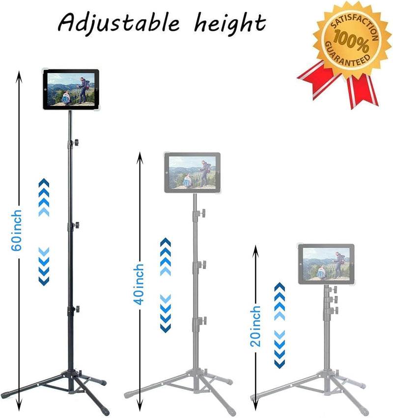 Universelle iPad Tablet-Stativhalterung + mittlerer Kugelkopf + Stativständer für iPad Pro und ander