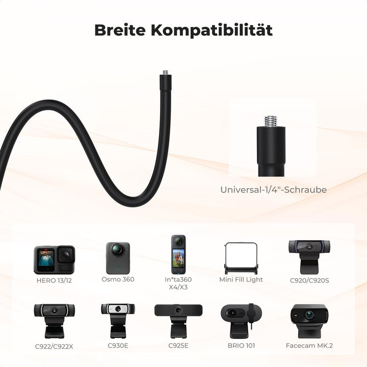 K&amp;F CONCEPT Webcam Stand 27"/70cm Kamera Mount