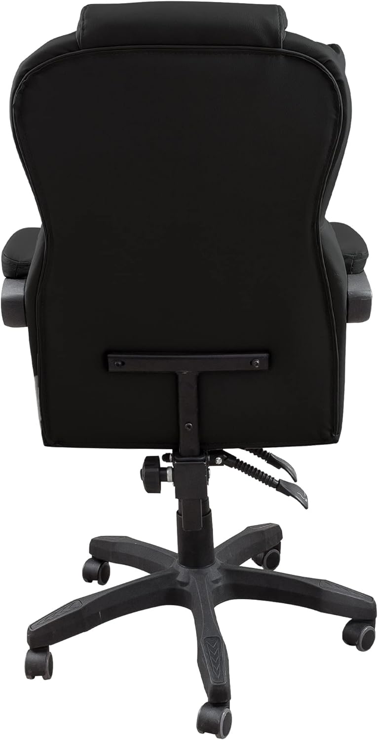 Schreibtischstuhl ergonomisch mit Flexibler Rückenlehne & Kopfstütze - Bequemer Bürostuhl für Schrei