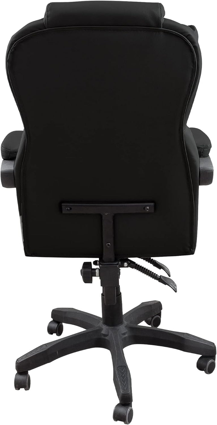 Schreibtischstuhl ergonomisch mit Flexibler Rückenlehne & Kopfstütze - Bequemer Bürostuhl für Schrei