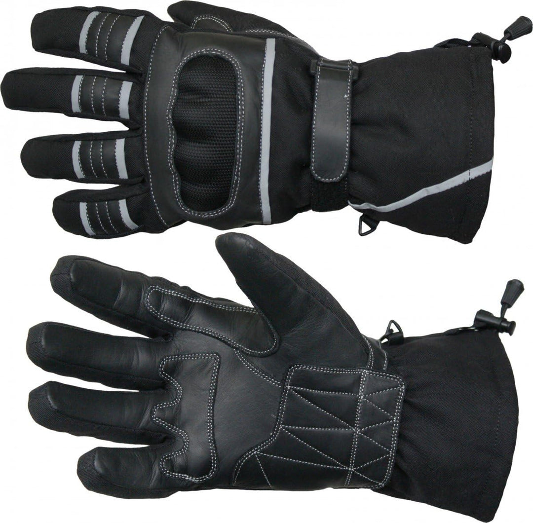 German Wear Motorradhandschuhe Sommer/Herbst Motorrad Biker Handschuhe Schwarz 8=m, 8=m