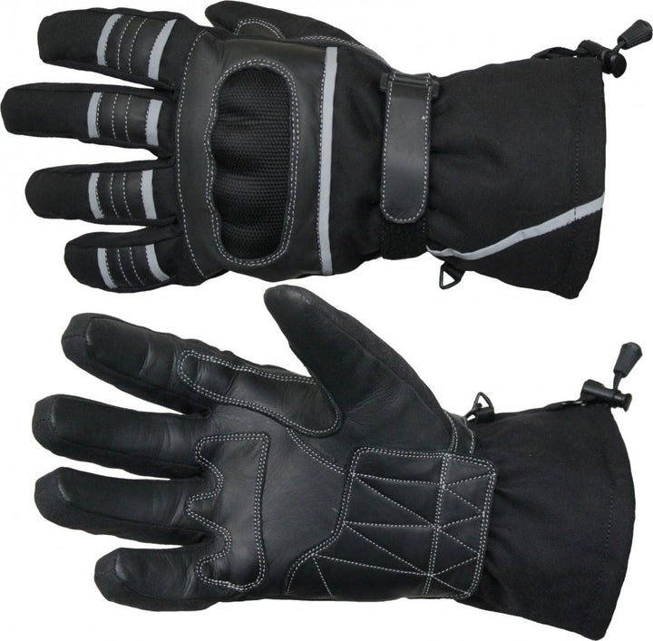 German Wear Motorradhandschuhe Sommer/Herbst Motorrad Biker Handschuhe Schwarz 8=m, 8=m