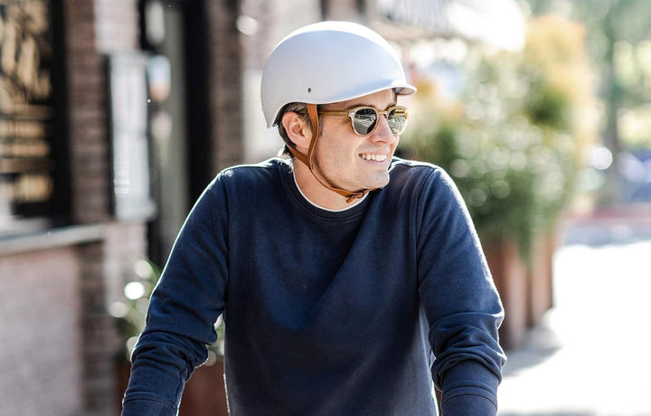 Thousand Heritage Collection Fahrradhelm für Erwachsene, niedriges Profil, Retro, Pendler, Sicherhei