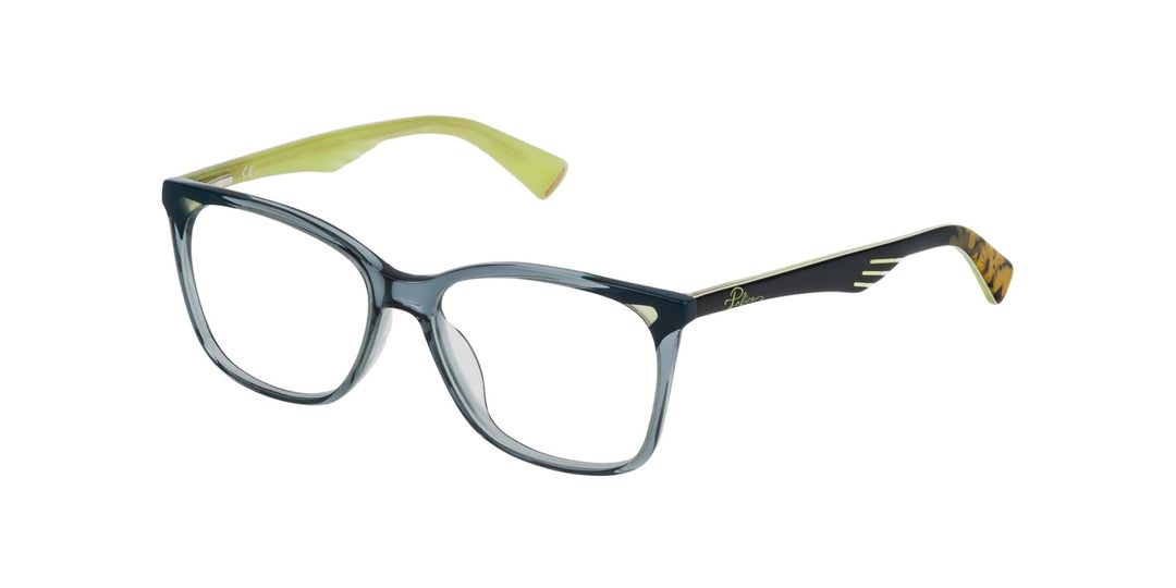 Police Unisex VPL502N 5209AB Sunglasses, Green, 52