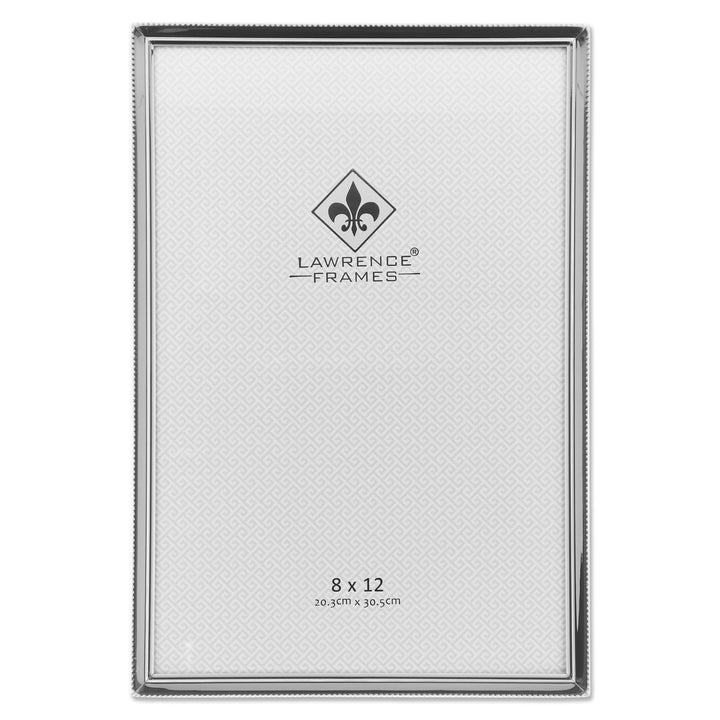 Lawrence Frames Bilderrahmen, 20,3 x 30,5 cm, poliertes Silber silber 8x12, silber 8x12