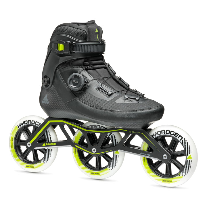 Rollerblade REVV BOA 125 Inline Skate 2025 Black 40,5-41, 40,5-41