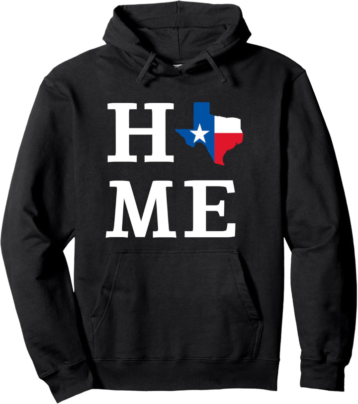 Retro Texas State Flag Vintage Star for Texan Art Gift Home Pullover Hoodie