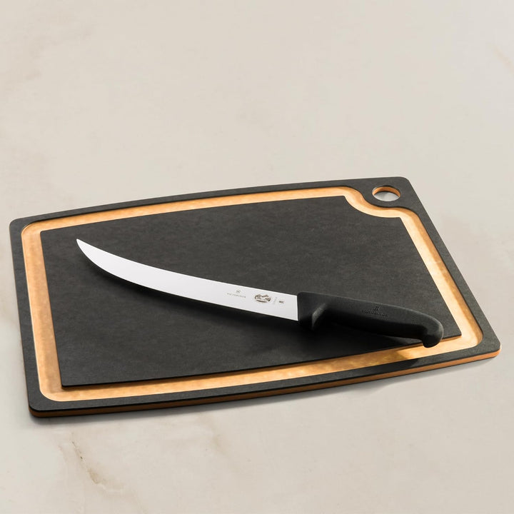 Victorinox Fibrox Schlachtmesser, Langes Zerlegemesser zum Zerteilen grosser Fleischstücke, 25 cm, G