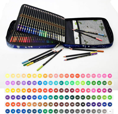 YJYHART 120 Buntstifte Set，Bleistifte Set Zeichenset für Skizzieren und Zeichnen-Zeichenstifte für P