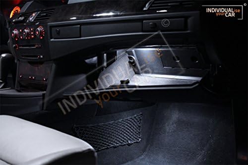 INDIVIDUALise your CAR Innenraumbeleuchtung SET für 5er E60 Limousine (Mit Panoramadach, Pure-White)