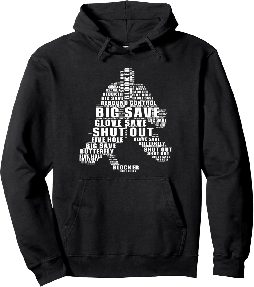 Männer T-Shirt Eishockey Goalie Legende Neuheit Geschenk Pullover Hoodie