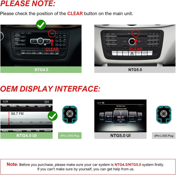 Chaowei Linux 10,25 Zoll Autoradio Touchscreen für Mercedes Benz A/CLA/GLA/B Klasse W176 C117 X156 W