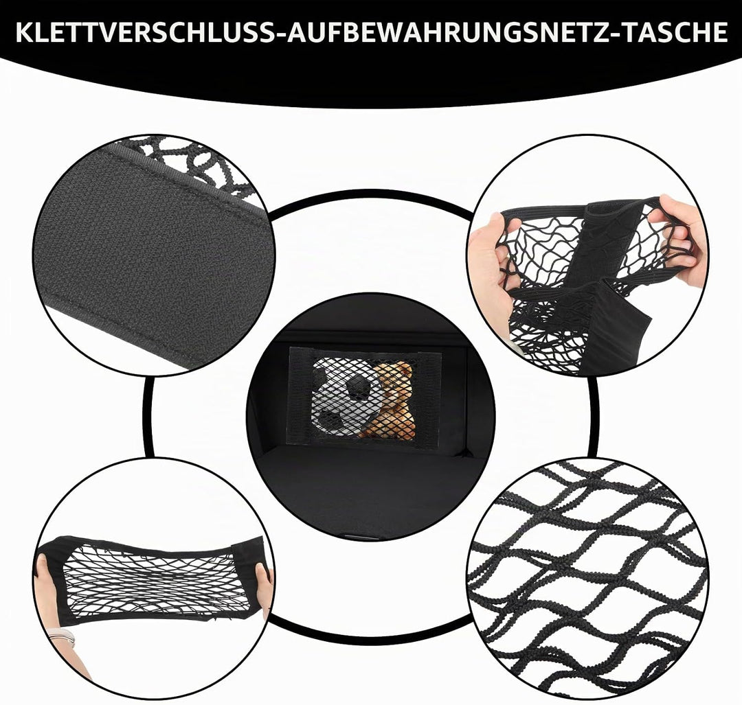 6 Kofferraum Klett Fixierung Gepäckfixierung Kofferraum Organizer
