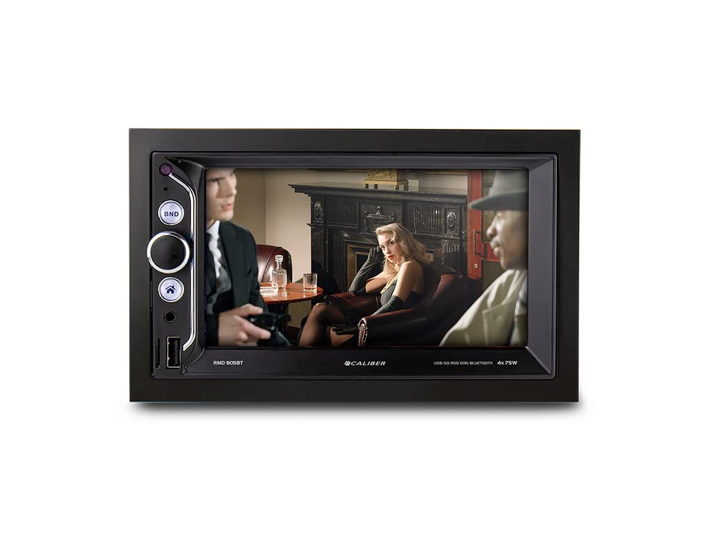 Caliber Autoradio - Auto Radio mit Bluetooth - FM - SD - USB - Touchscreen - Mirrorlink - Schwarz -