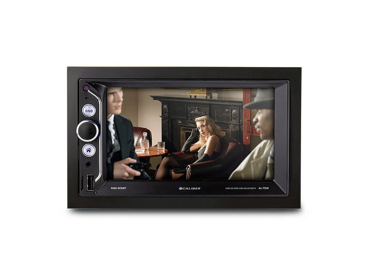 Caliber Autoradio - Auto Radio mit Bluetooth - FM - SD - USB - Touchscreen - Mirrorlink - Schwarz -