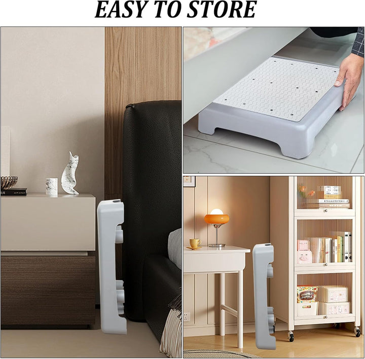 Anti-Rutsch Halbstufe, One Step Stool für Senioren, Tragbare Tritthocker Bis 200 Kg, Stapelbare Halb