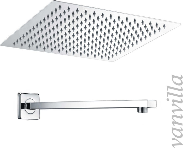vanvilla Duschsystem mit Unterputz Duscharmatur von Grohe Grohtherm 2-Wege Thermostat und vanvilla R