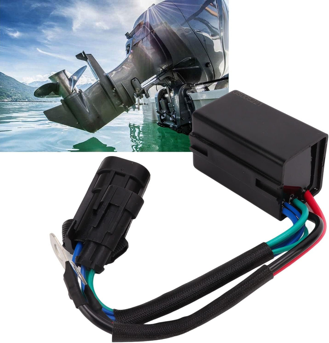Qiilu Aussenborder Neigungs-Trimmungs-Relaisschalter 12 V 586767 R767 Bootsmotor Neigungs- und Trimm