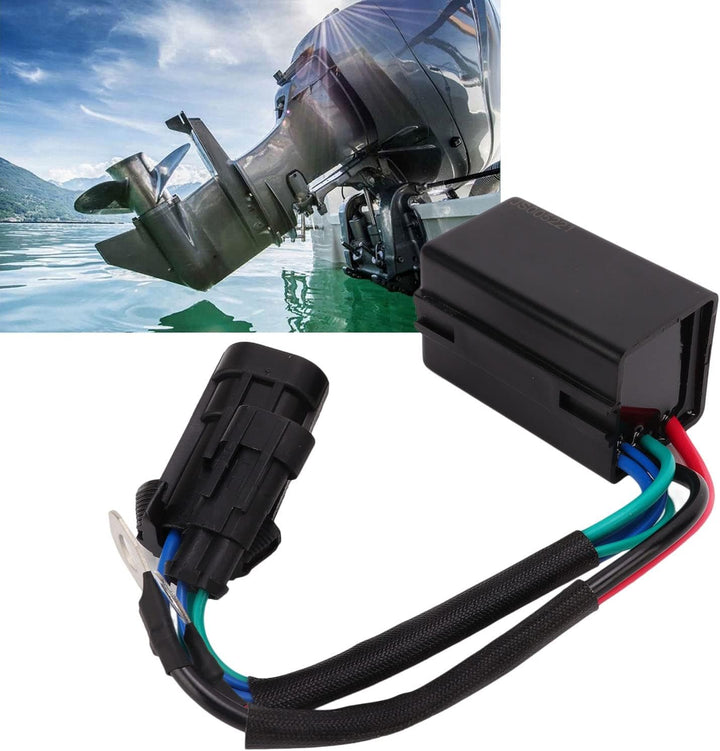 Qiilu Aussenborder Neigungs-Trimmungs-Relaisschalter 12 V 586767 R767 Bootsmotor Neigungs- und Trimm