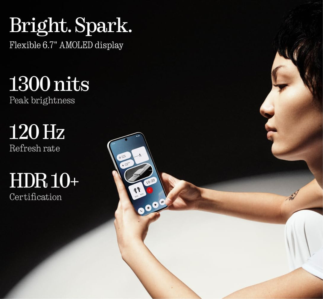 Nothing Phone (2a) 8+128GB - Handy ohne vertrag mit Nothing OS 2.5 - Schwarz Schwarz 8+128GB Phone (