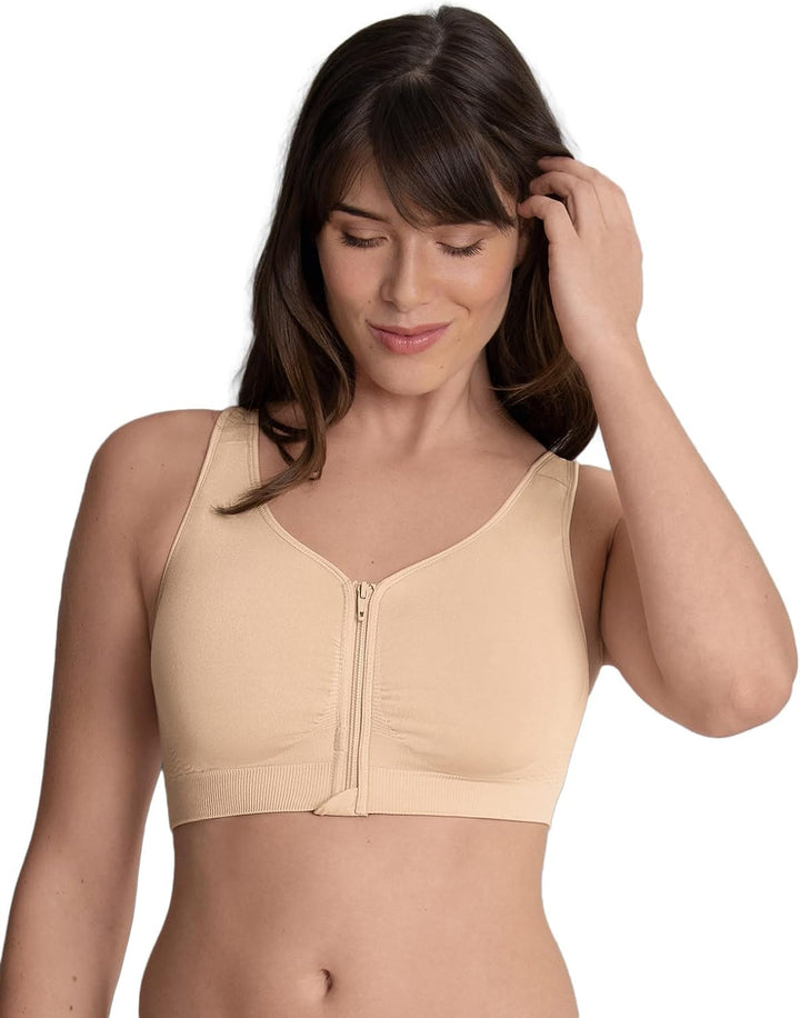 Anita 5768X-001 Women's Care Lynn Black Mastectomy Post Operative Bra M Desert
