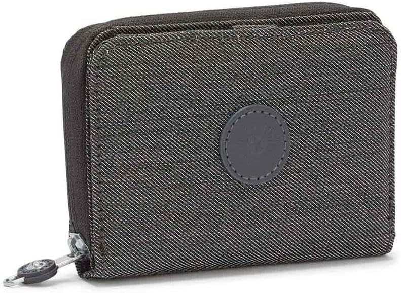 Kipling Damen Money Love Wallets, Black Peppery, 9.5x12.5x2.5 cm (B x H T) EU, Black Peppery