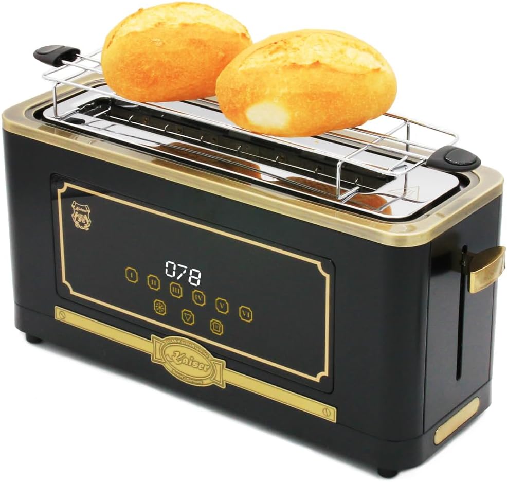 KAISER Toaster T 4000 Em Retro-Toaster, 6 verschiedene Toaststufen für beste Ergebnisse