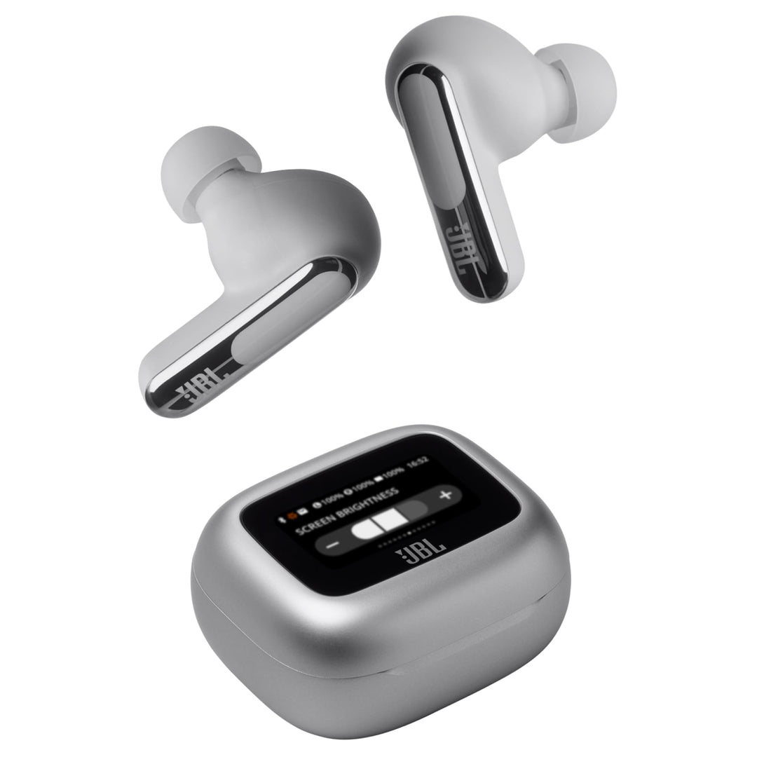 JBL Live Beam 3, Wireless Earbud-Kopfhörer mit Bluetooth, 48 Stunden Akkulaufzeit, True Adaptive Noi
