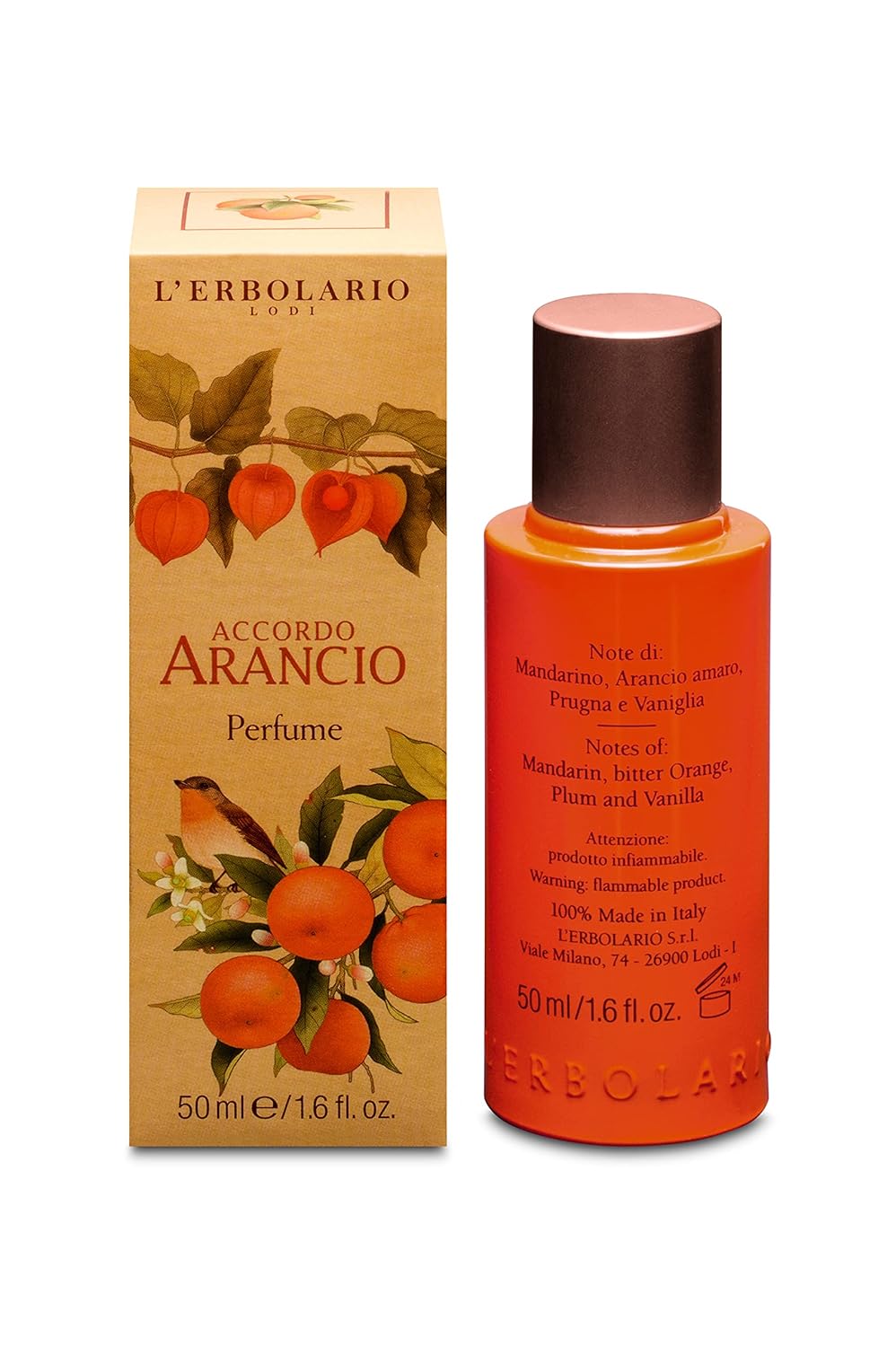L'Erbolario ACCORDO ARANCIO Eau de Parfum, 50 ml