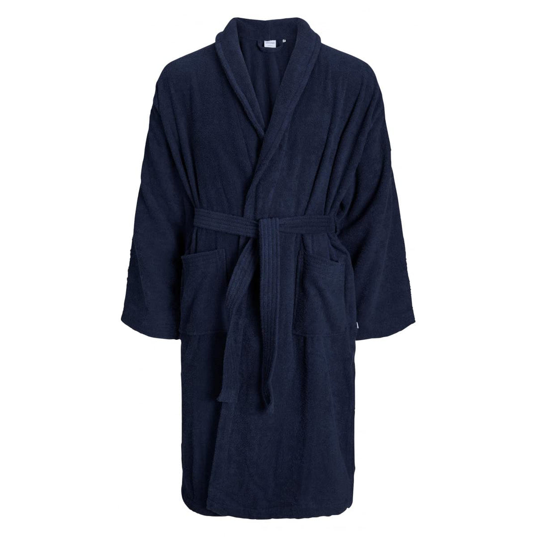 Jack & Jones Men's JACBATHROBE Bademantel, Navy Blazer, M