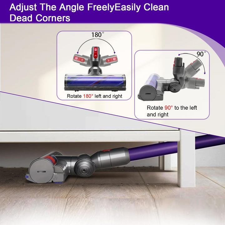 Bürste für Dyson V12 Detect Slim,Bodendüse für Dyson V12 Detect Slim, Ersatzteil Direktantrieb Reini