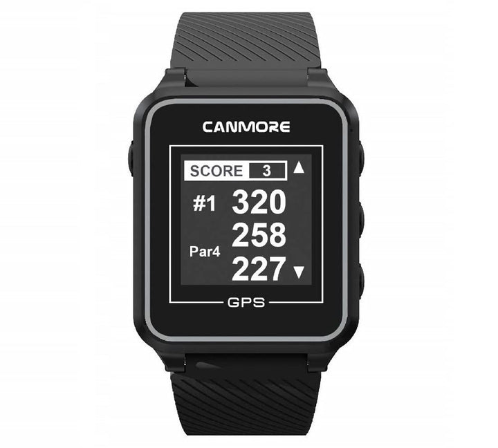 CANMORE TW356 GPS Golf-Uhr (schwarz), schwarz