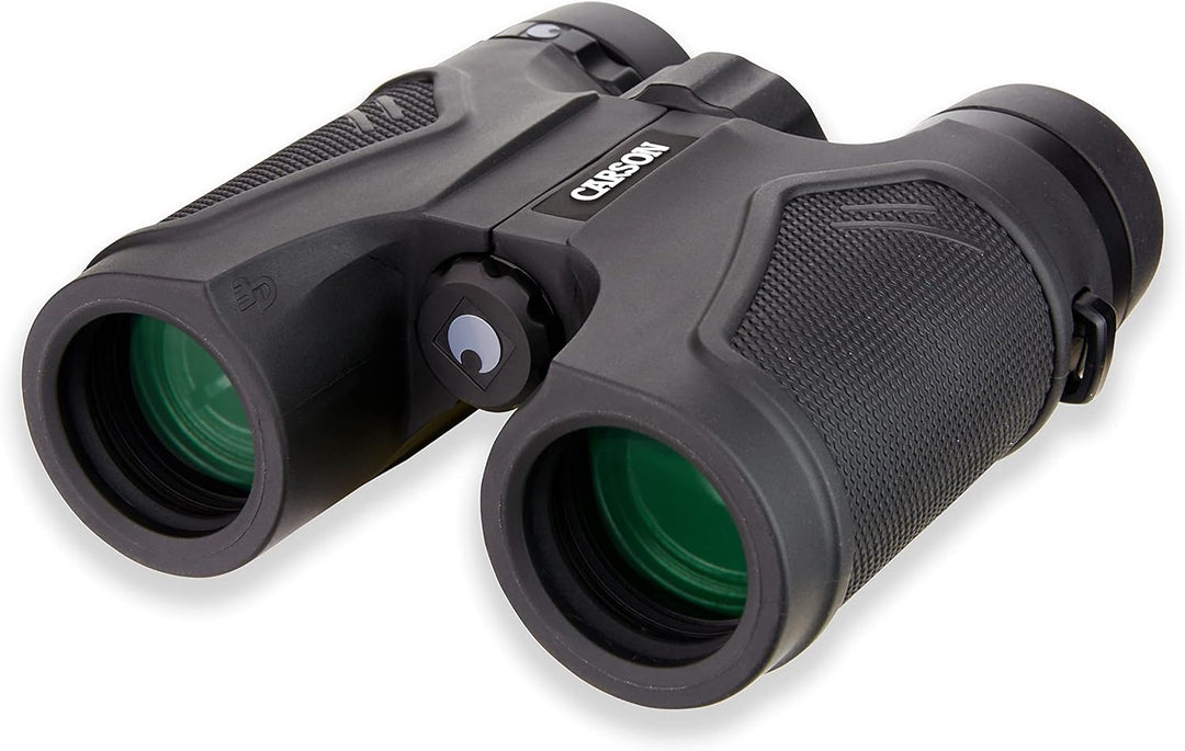 Carson Full-Size Fernglas, 8x32mm, hochwertige ED-Glas Linsen, wasserdicht und beschlagfrei (TD-832E