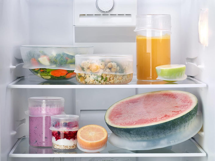 Lékué Flexibler Silikon, wiederverwendbar, 6 Stück. Set beinhaltet: (2) 8,5 cm 11,5 cm 15 cm 20 cm,