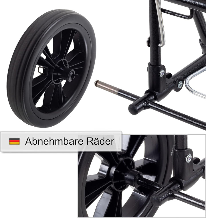 ANDERSEN Einkaufstrolley - Komfort Shopper Imea Rose 46 L robust,Shopping, klappbar, mit Sitz, multi