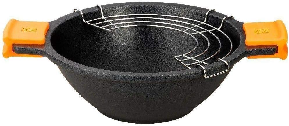 BRA Wok, aluguss, Schwarz, 28 cm 32 cm, 32 cm
