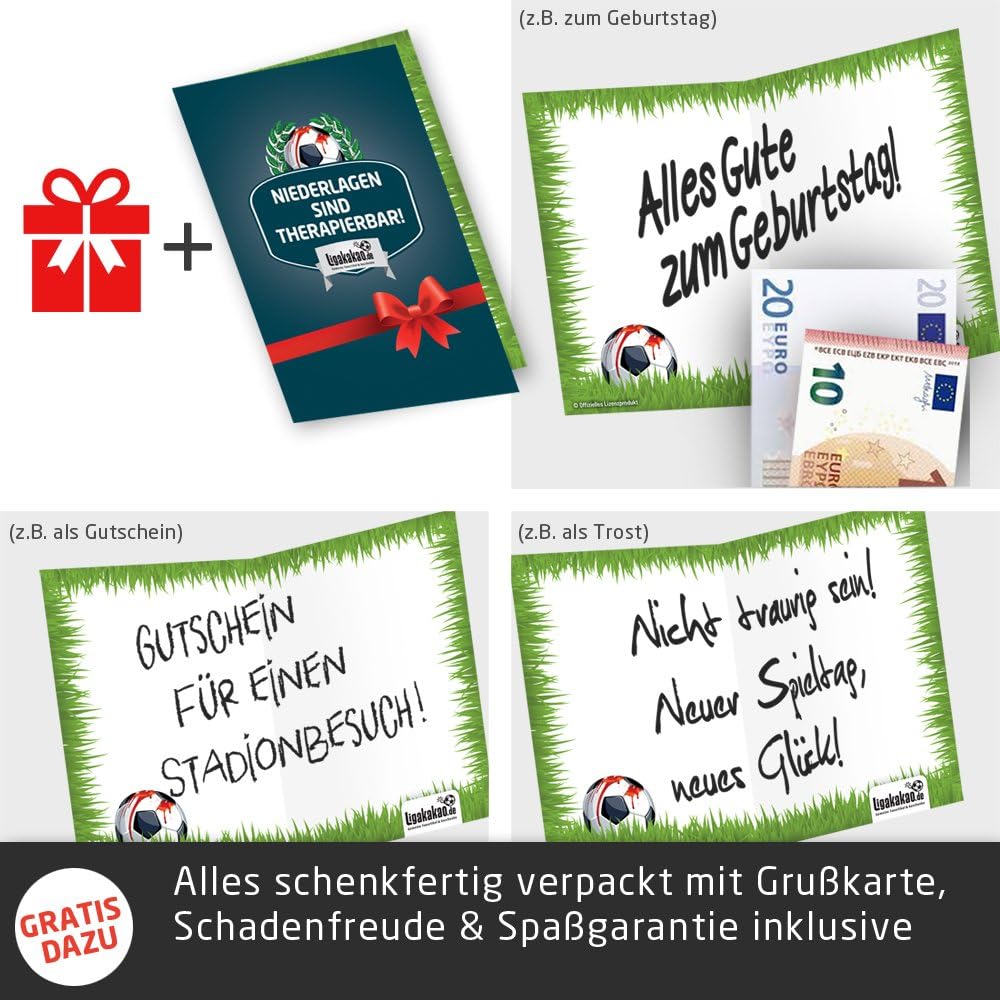 männer Geschenk Set ist jetzt die KLEINE Therapie passend für Schalke-Fanartikel Fans by Ligakakao.d